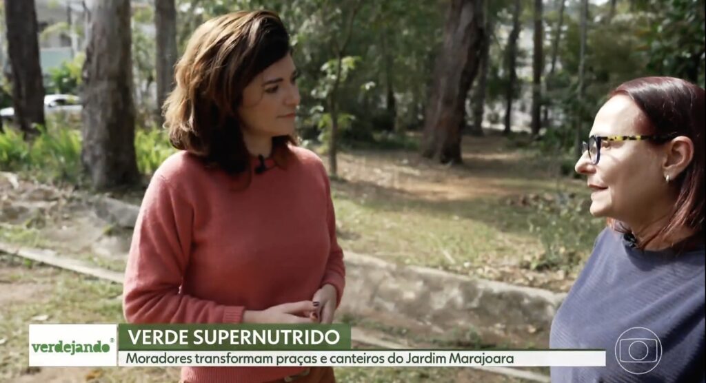 Matéria Publicada no Jornal SP1, da Globo, em 24/09/2025, sobre a atuação da Sajama no Jardim Marajoara